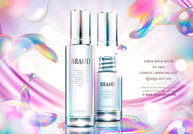 AI科技賦能護膚品海報設計 食用油原料的跨界魅力